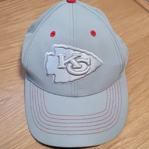 Kansas City Chiefs Grey Cap with Velcro Back